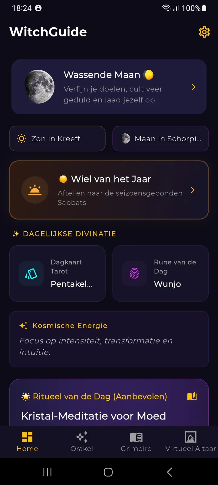 WitchGuide Screenshot 2