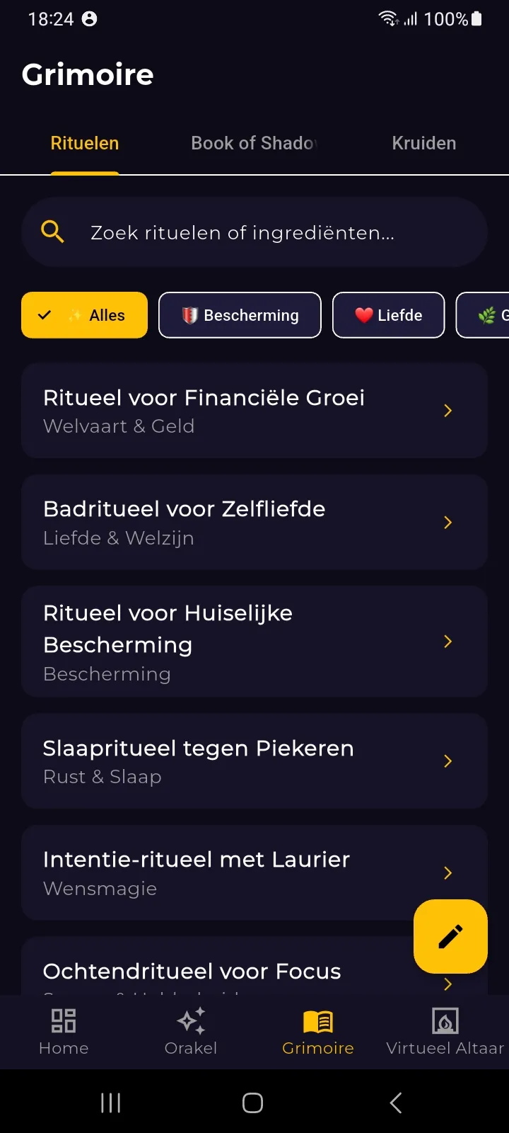 WitchGuide Screenshot 4
